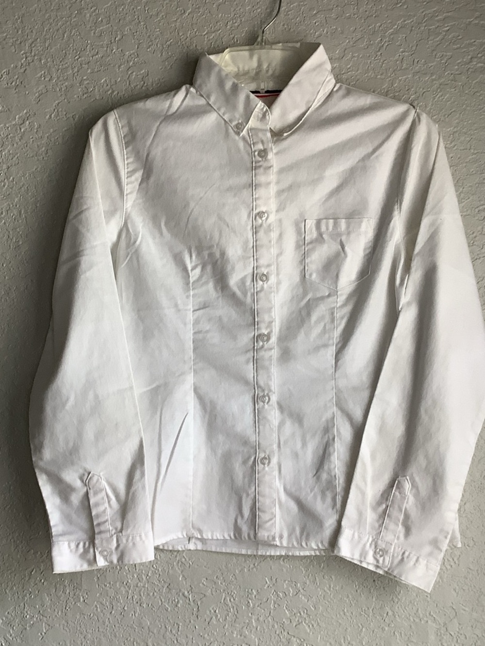 French Toast White Button-Down School Shirt